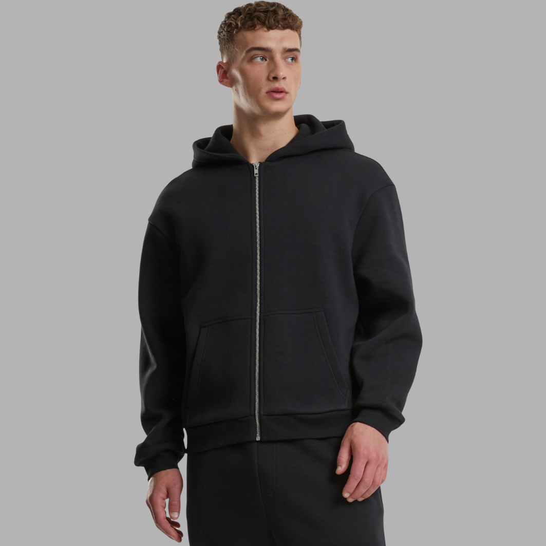 Isar Devils - Fluffy Hoodie Jacket - Man- Black