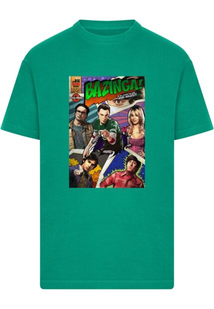 The Big Bang Theory Bazinga Magazine Cover Tee