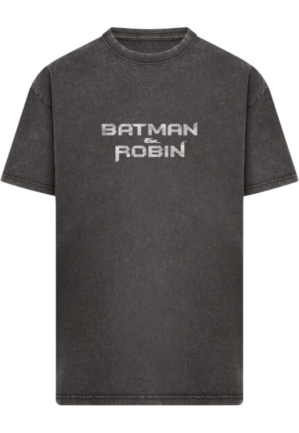 Batman & Robin Acid Wash Heavy Oversize Tee