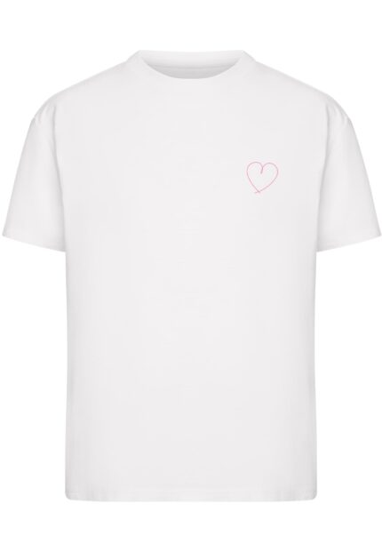 Hearts Line Pattern Tee
