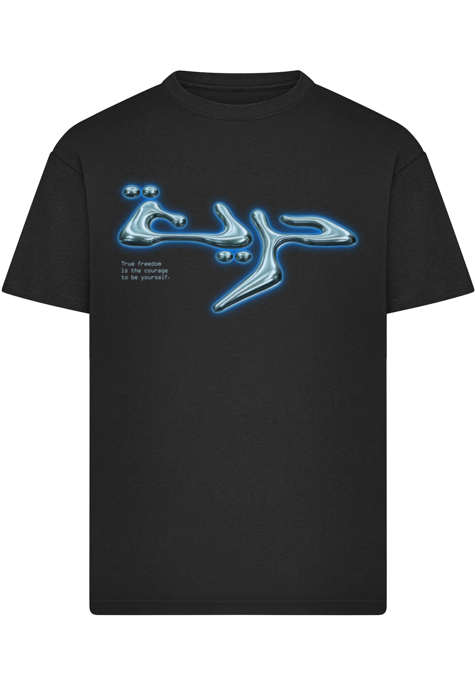 True Freedom Chrome Oversize Tee